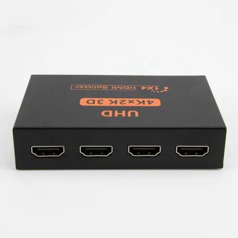 1 in 4 Out HDMI Splitter, 4 Port, Up to 4K 30 Hz