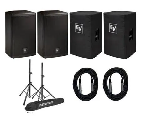 Electro-Voice ELX112P 12" ozvučenje s EV stalcima za zvučnike