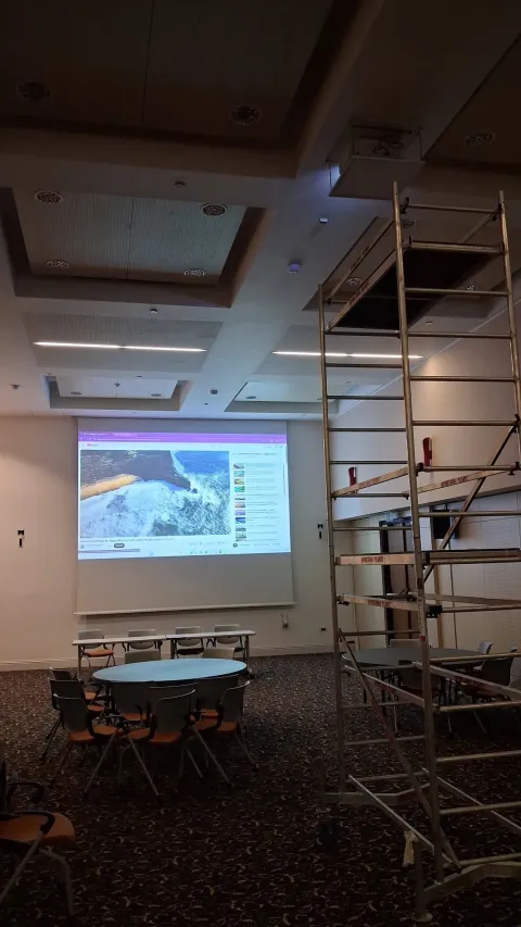 Hotel Royal Princess - Instalacija novog projektora za konferencijsku dvoranu
